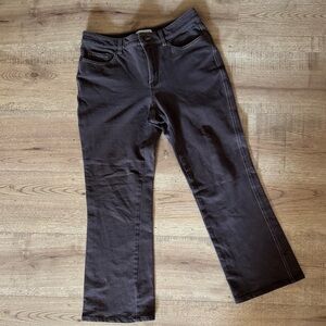 Coldwater Creek Chocolate Brown Soft Denim Pants/Jeans Stretch Size 4